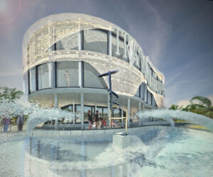 03331 Handelszentrum mit Hotel und Restaurant in Lagos, Nigeria